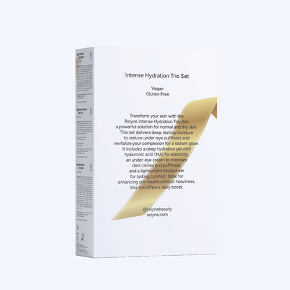 Reiyne Intense Hydration Trio Set packaging on a white background