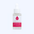 Reiyne HydroPhase Prebiotic Gel Serum in a clear bottle with white dropper and a pink and white label