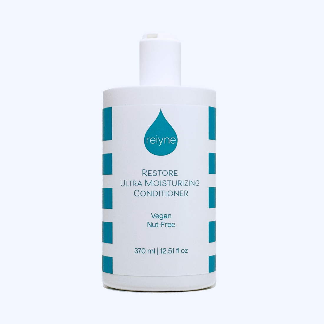 Reiyne Restore Ultra Moisturizing Conditioner in a white bottle with blue and white label